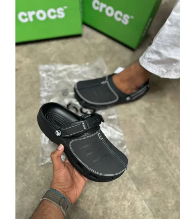 Crocs Yukon Clog Black For Men (LAZ532) - Image 2