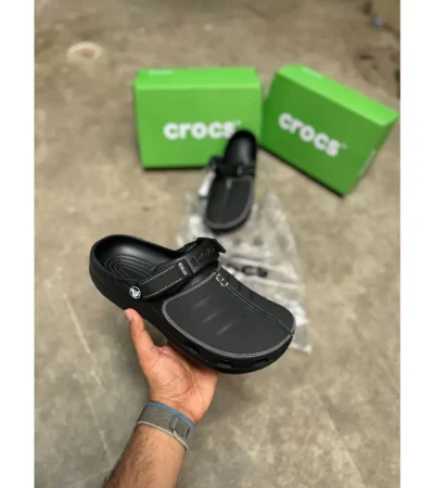Crocs Yukon Clog Black For Men (LAZ532)