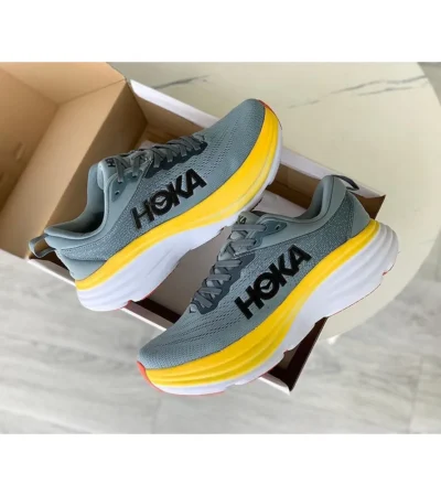 Hoka Bondi 8 Running Shoes For Men (SZ22) - Image 2