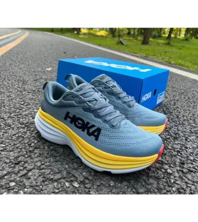 Hoka Bondi 8 Running Shoes For Men (SZ22)