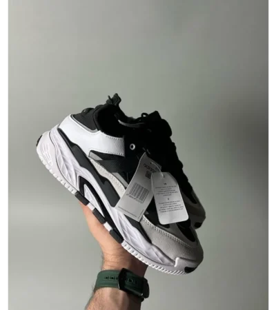 Imported Adidas Niteball Low Top Black White Shoes For Men (SW6240) - Image 2