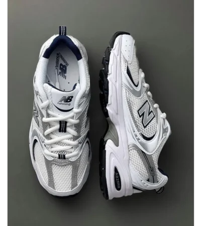 Imported New Balance 530 White Navy Shoes For Men (SW5908)