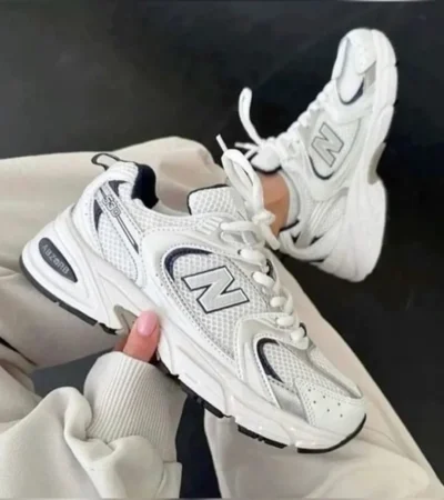 Imported New Balance 530 White Navy Shoes For Men (SW5913)