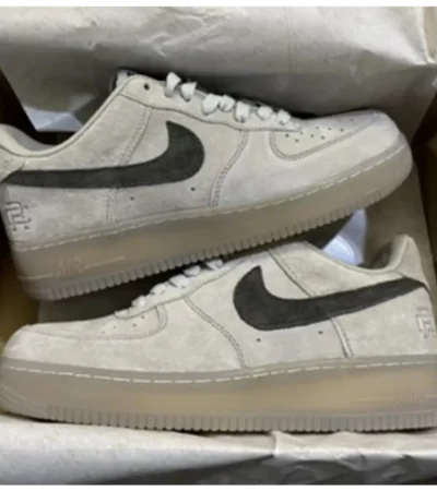 Imported Nike Air Force 1 Regining Camp Cool Grey Shoes For Men (SW5745) - Image 2