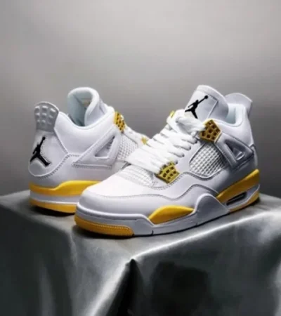 Imported Nike Air Jordan Retro 4 Vivid Sulfur Shoes For Men (SW5732) - Image 2
