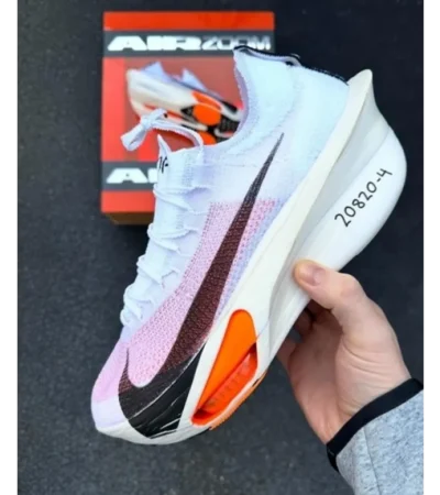 Imported Nike Air Zoom Alphafly 3 Prototype White Shoes For Men (SW5918)