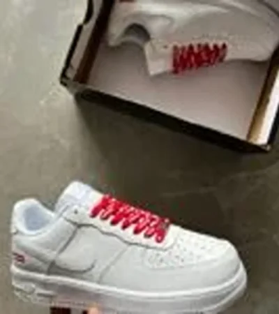 Imported Nike x Supreme Air Force Shoes For Men (BHC309) - Image 2