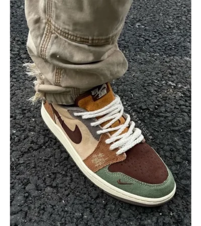 Imported Zion Williamson x Air Jordan 1 Low Shoes For Men (SW5909)