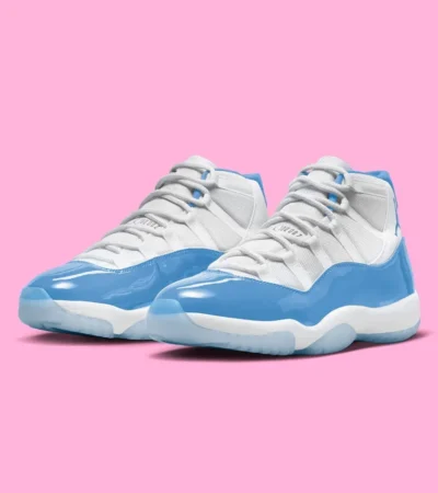 Jordan 11 UNC Blue Shoes For Men (LAZ444) - Image 2