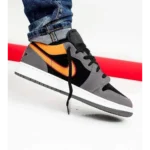Jordan Retro 1 Low SE Vivid Orange Men Shoes (FT669) - Image 2
