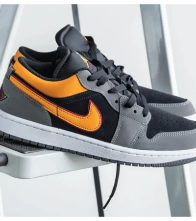 Jordan Retro 1 Low SE Vivid Orange Men Shoes (FT669)