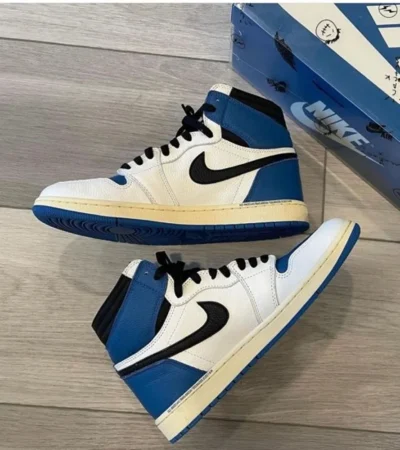 Jordan Retro 1 Travis X Cartus High Fragment Men Shoes (FT709) - Image 2