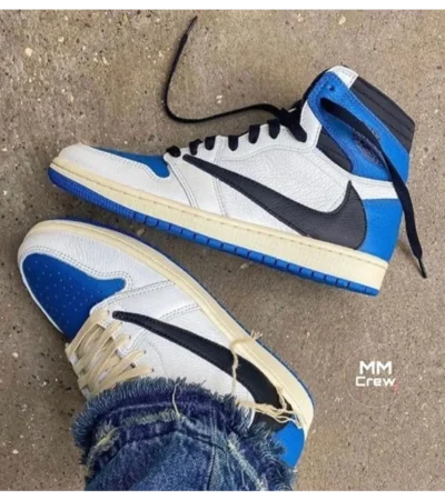 Jordan Retro 1 Travis X Cartus High Fragment Men Shoes (FT709)