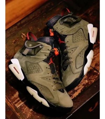 Jordan Retro 6 Travis Scott X Cactus Men Shoes (FT558)