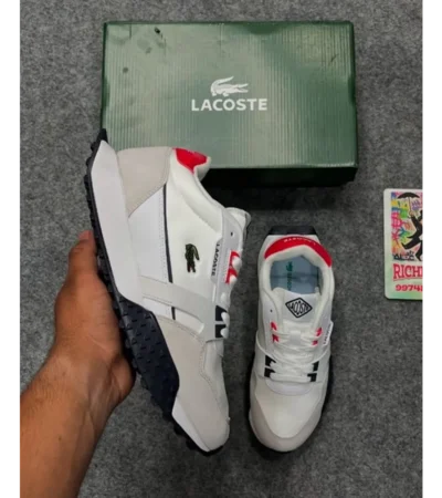 Lacoste Trainer White Men Shoes (FT361)