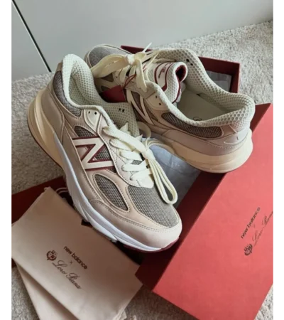 Loro Piana X New Balance 990 Beige Men Shoes (FT435)
