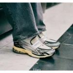 New Balance 1906l Silver Metallic Cream Shoes For Men (LAB578) - Image 4