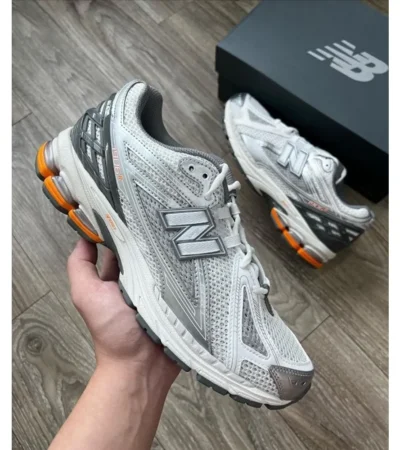 New Balance 1906r Silver Shoes For Men (SL531) - Image 2