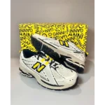New Balance 1906R X Ganni Egret With Original Yellow Box And Butter Paper Men Shoes (FT726)
