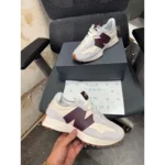 New Balance 327 Burgundy Shoes For Men (HS98)