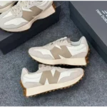 New Balance 327 Moonbeam Driftwood Shoes For Men (LAZ407) - Image 3