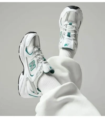 New Balance 530 White Green Shoes For Men (SW1258) - Image 2