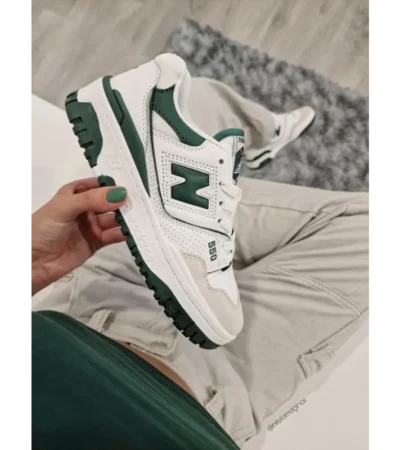 New Balance 550 Green Shoes For Men (HS49)