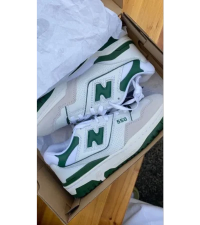 New Balance 550 Green Shoes For Men (SF43)