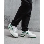 New Balance 550 White Green Shoes For Men (HS204)