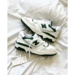 New Balance 550 White Green Shoes For Men (HS204) - Image 3