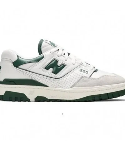 New Balance 550 White Green Shoes For Men (SF96)