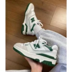 New Balance 550 White Green Shoes For Men (SZ67)