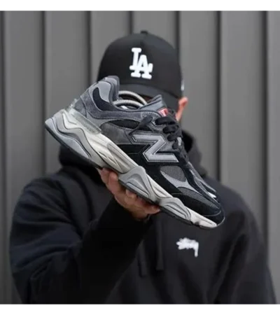 New Balance 9060 Black Grey Shoes For Men (SF10) - Image 2