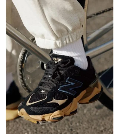 New Balance 9060 Black Shoes For Men (SL72) - Image 2