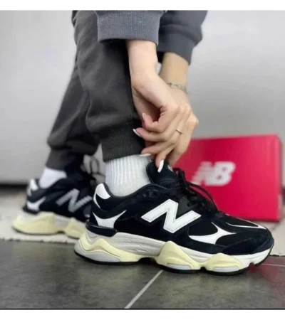 New Balance 9060 Black White Shoes For Men (BOT530) - Image 2