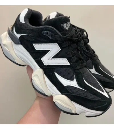 New Balance 9060 Black White Shoes For Men (BOT530)
