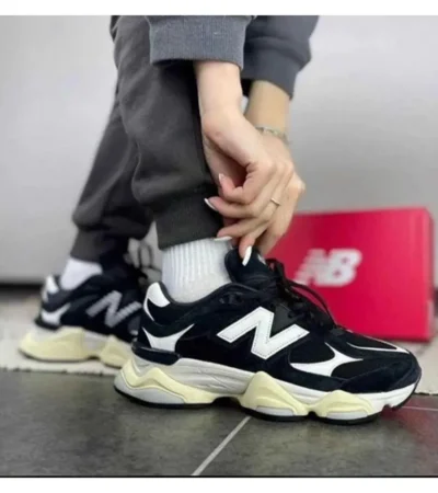 New Balance 9060 Black White Shoes For Men (BSF109)