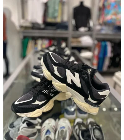 New Balance 9060 Black White Shoes For Men (LAB48) - Image 2