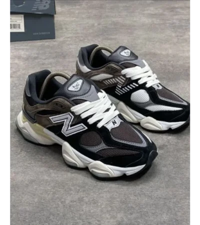 New Balance 9060 Dark Brown Shoes For Men (HS221) - Image 2