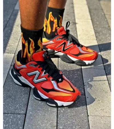 New Balance 9060 Fire Sign Men Shoes (FT526)