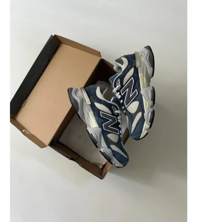 New Balance 9060 Natural Indigo Shoes For Men (BSF110) - Image 2