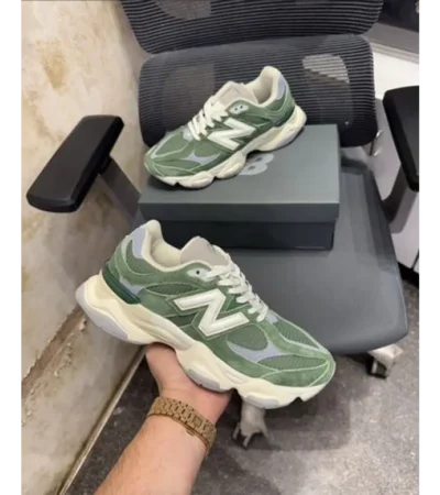 New Balance 9060 Nori Green Shoes For Men (HS222) - Image 2