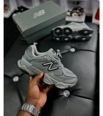 New Balance 9060 Shadow Grey Castlerock Men Shoes (FT589) - Image 2