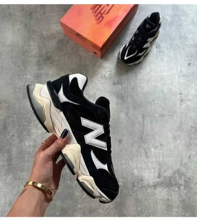 New Balance 9060r Black White Shoes For Men (SZ66) - Image 2