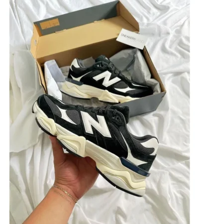 New Balance 9060r Black White Shoes For Men (SZ66)