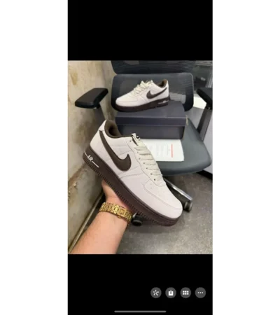 Nike Air Force 07 Light Orewood Shoes For Men (LAB1771)