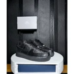 Nike Air Force 1 All Black Glitter Shoes For Men (SL505) - Image 2