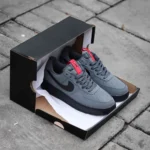 Nike Air Force 1 Low Anthracite Grey Shoes For Men (BOT2221) - Image 2