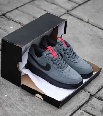 Nike Air Force 1 Low Anthracite Grey Shoes For Men (BOT2221) - Image 2