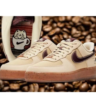 Nike Air Force 1 Low Coffee Suede For Men (BOT2230)